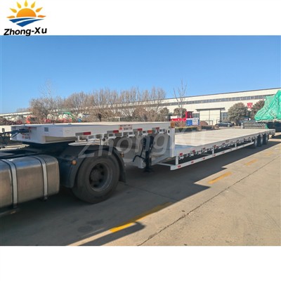 La fabbrica di Zhongxu consegna un semirimorchio con profilo basso- di 17,5-m...